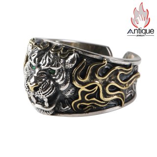 Antique Jewelry ブラックオニキスリング、S925シルバー