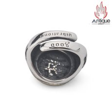 画像2: Antique Jewelry S925 シルバー ホルスの目 リング メンズ レトロ個性派 ユニークデザイン 高級感 シルバーリング (2)