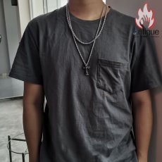 画像9: Antique Jewelry レトロ ゴシック風 重ね十字架 ネックレス メンズ ラッシュ 欧米風 男女兼用 チタン鋼 オリジナル ペンダント アクセサリー (9)