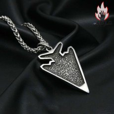 画像6: Antique Jewelry オリジナル ステルス戦闘機 個性ネックレス チタン鋼 キールチェーン レトロ 学生 メンズペンダント アクセサリー (6)