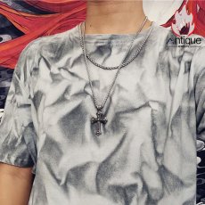 画像8: Antique Jewelry ヒップホップ ロック ダークナイドクロ スネックレス レトロ 男性 ペンダント チタン鋼 アクセサリー (8)