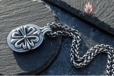 画像12: Antique Jewelry メンズ クロスネックレス ヒップホップ & 欧米風 チタンスチールペンダント レトロ 万能使い (12)