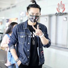 画像11: Antique Jewelry 翼の付いた男性用ドッグタグネックレス、恋人用のプレゼントとしてもおすすめ、刻印可能 (11)