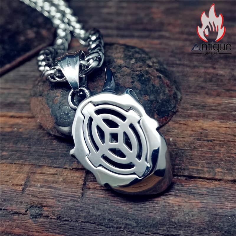 【上品】 Antique 男性用 大般若ネックレス オリジナル Jewelry カトラリー(スプーン等)